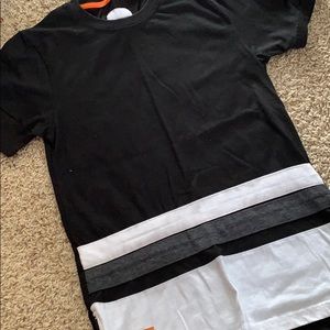 Boys black tee